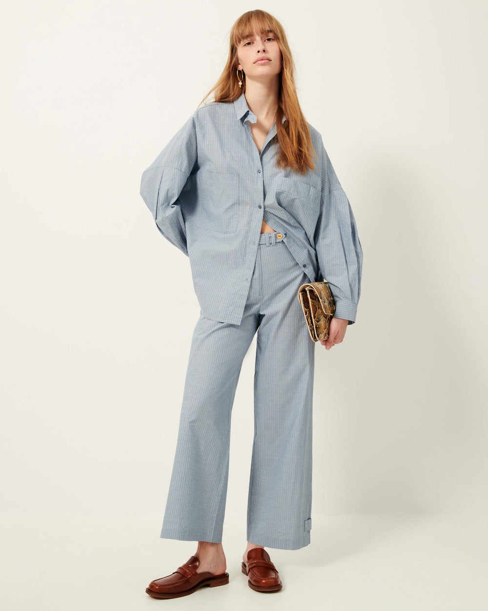 Women ALBA Delight Blue | Pants