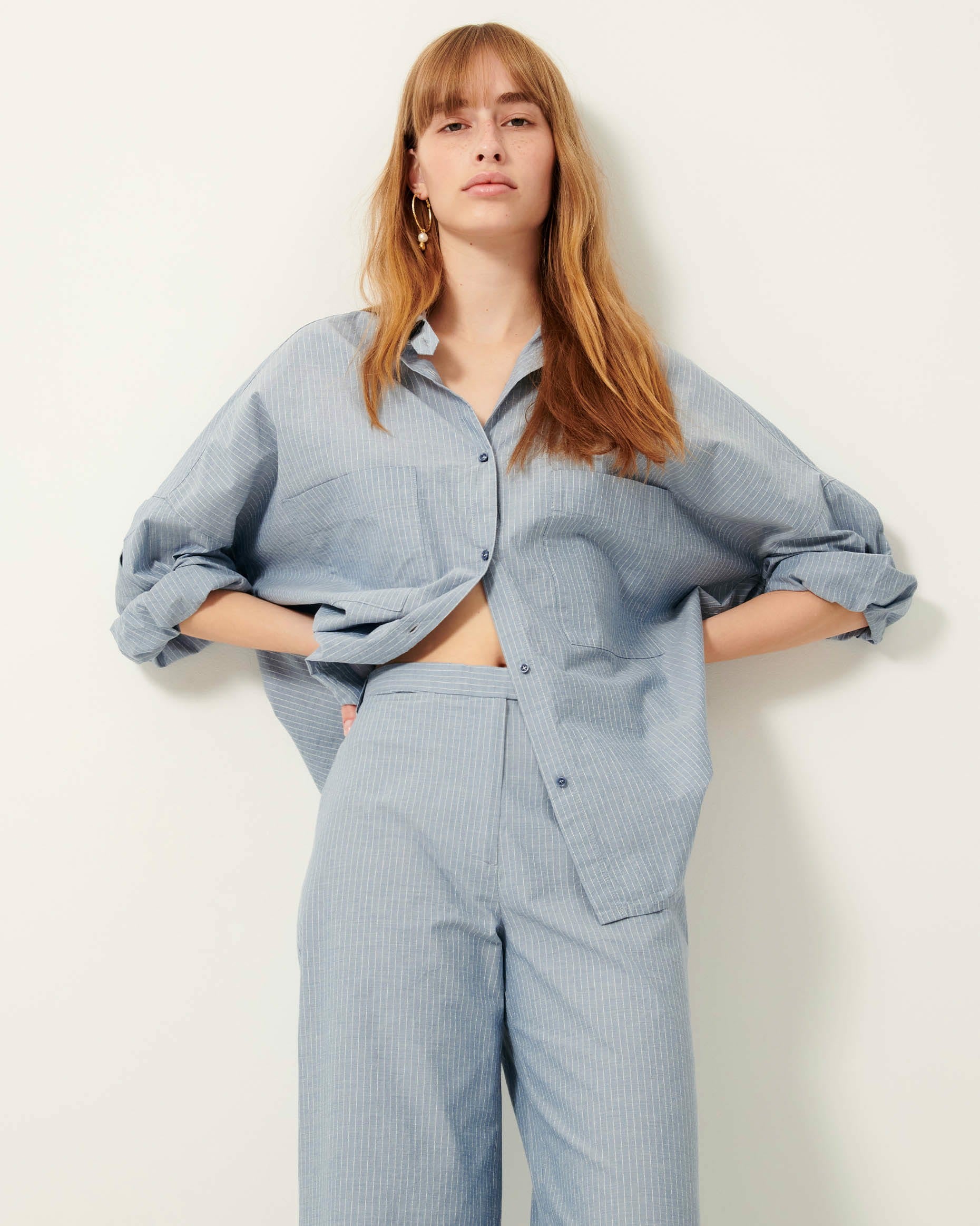 Women ALBA Delight Blue | Pants