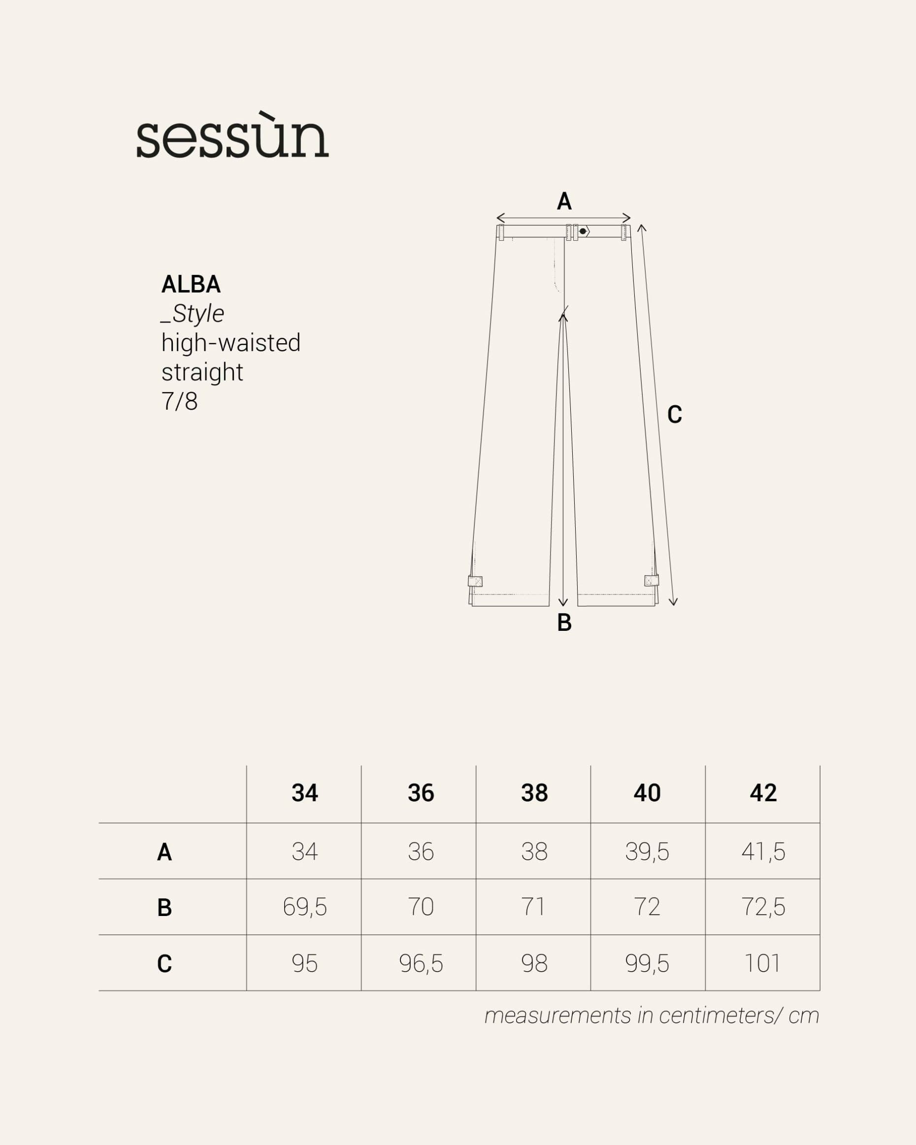 Women ALBA Delight Blue | Pants