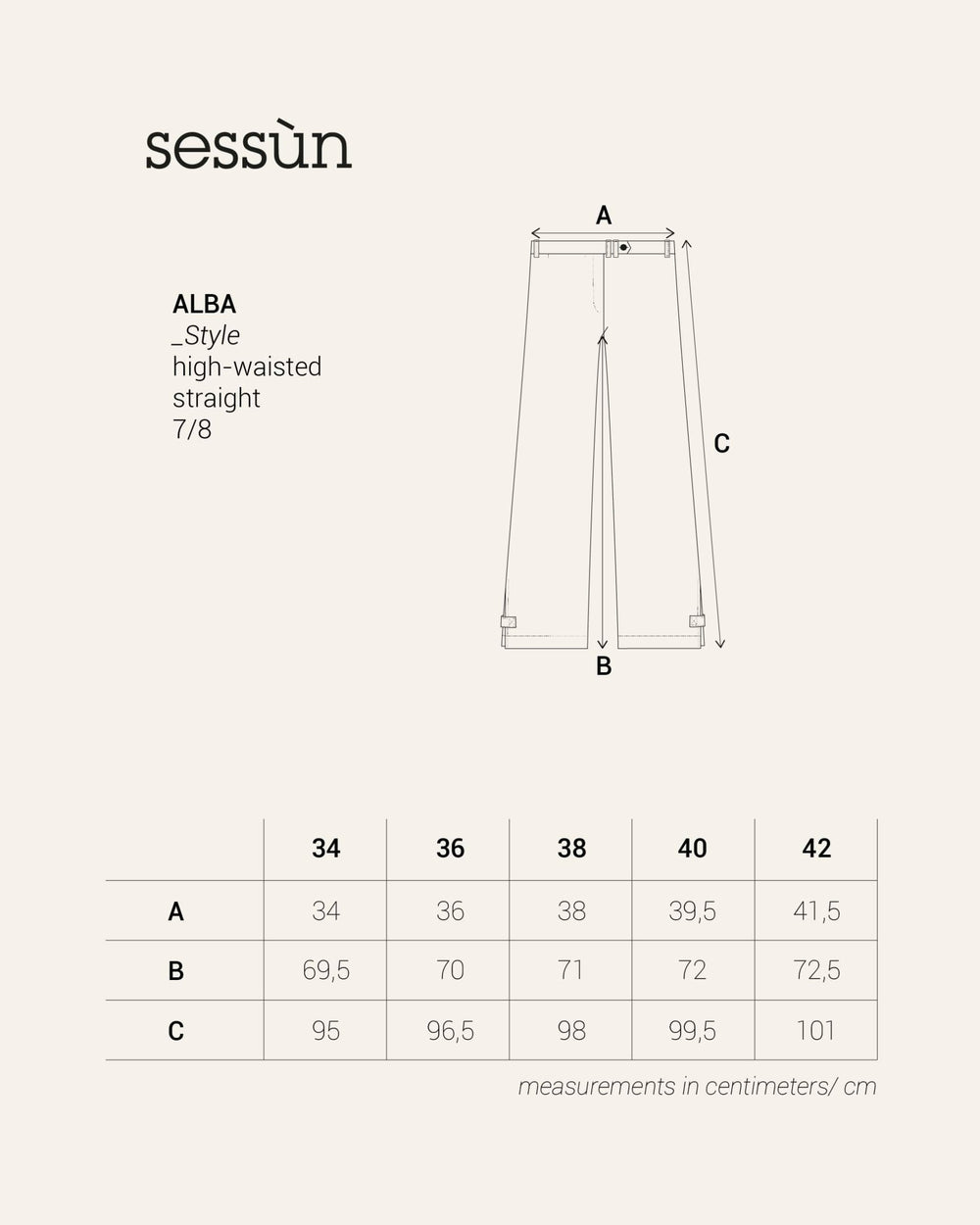 Women ALBA Delight Blue | Pants