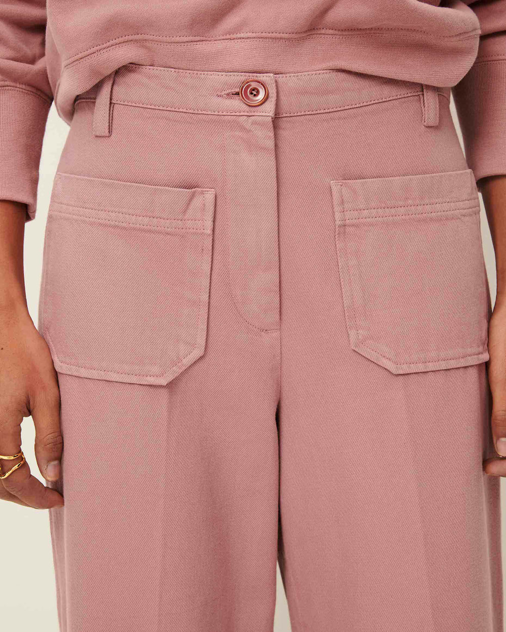 Women ALDRICKS Bois de Rose | Trousers