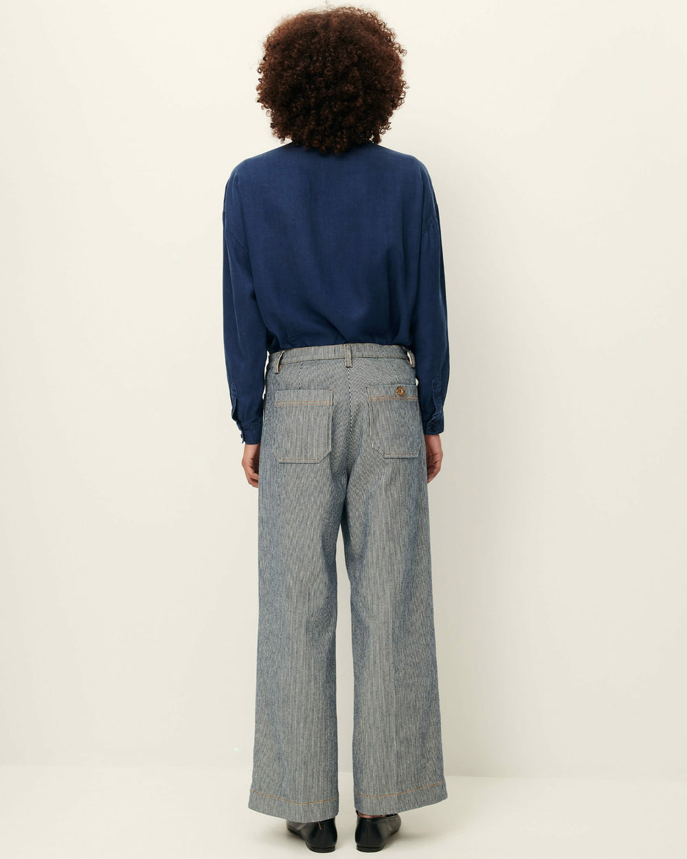 Women ALDRICKS Coutil Blue | Trousers