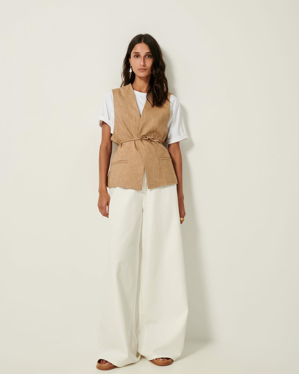 Women MARCELLO Alpaga | Sleeveless jacket