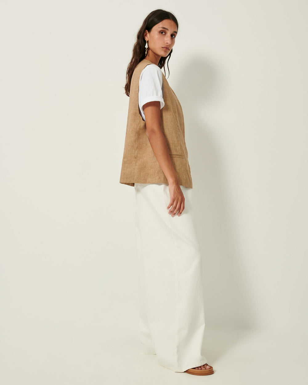 Women MARCELLO Alpaga | Sleeveless jacket