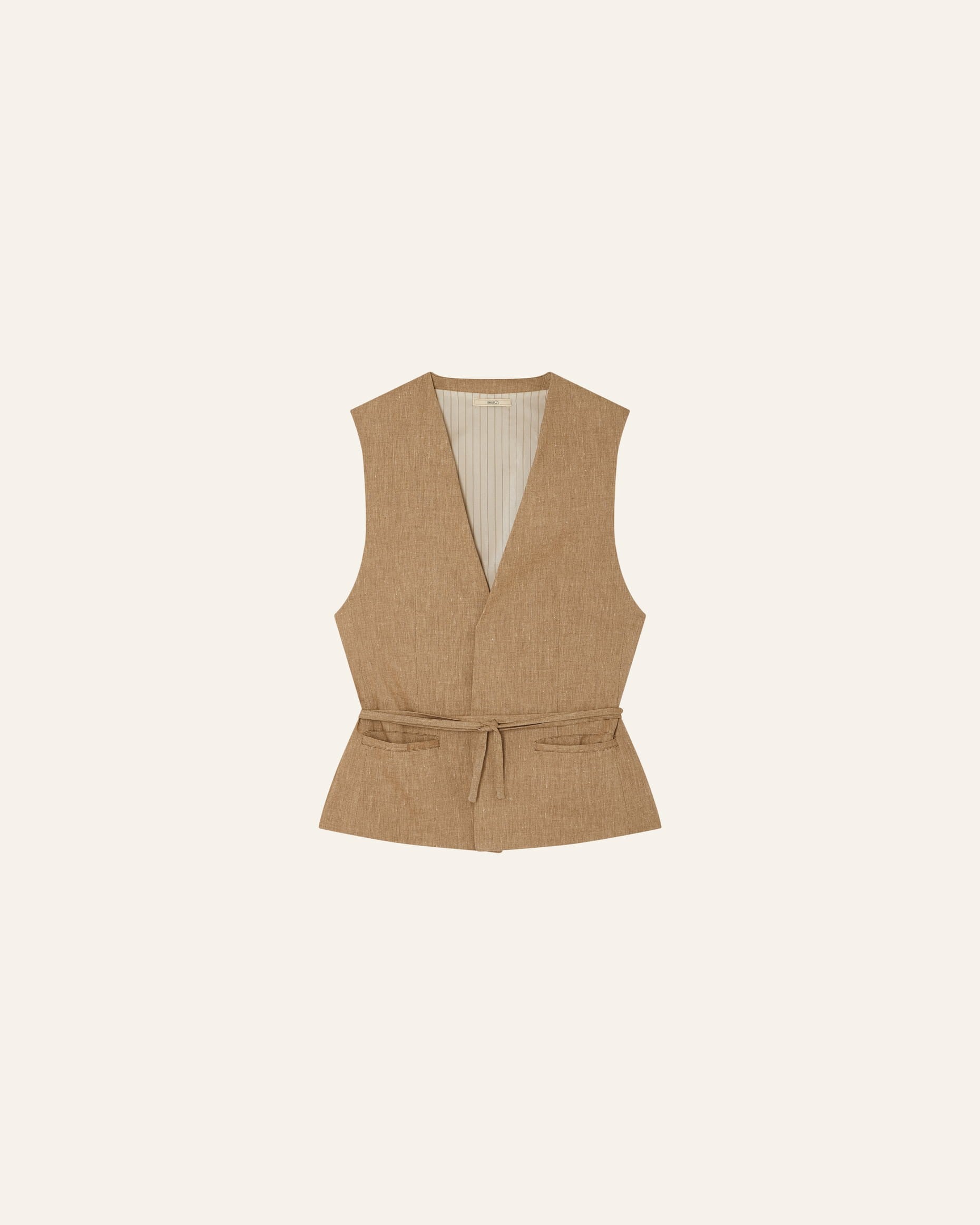 Women MARCELLO Alpaga | Sleeveless jacket