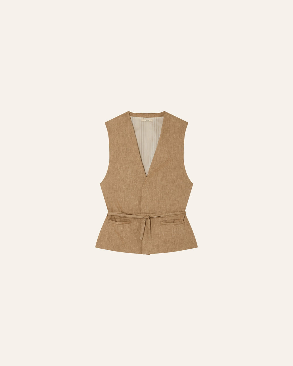 Women MARCELLO Alpaga | Sleeveless jacket