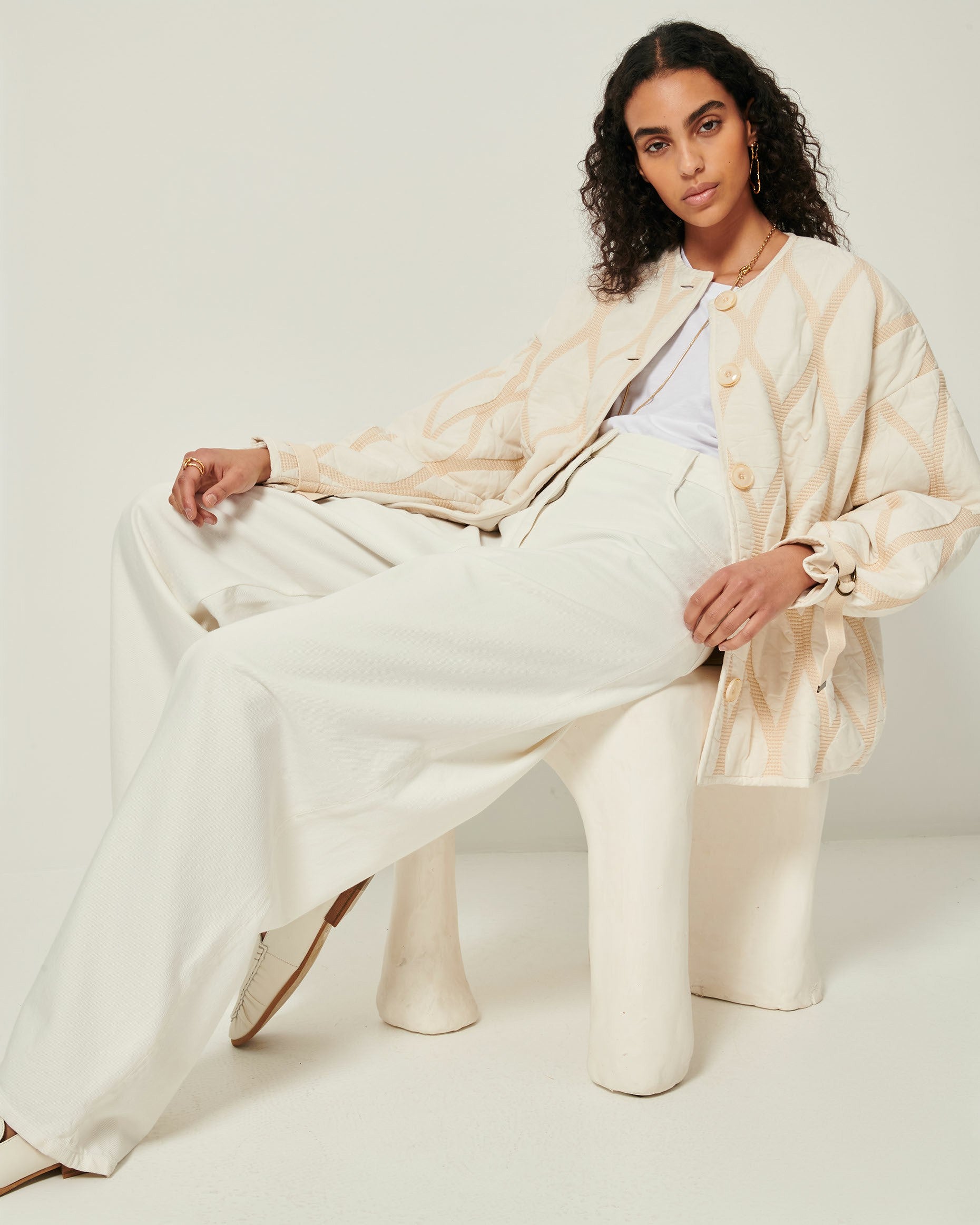 Women ARTESANA Fleur De Sel | Jacket