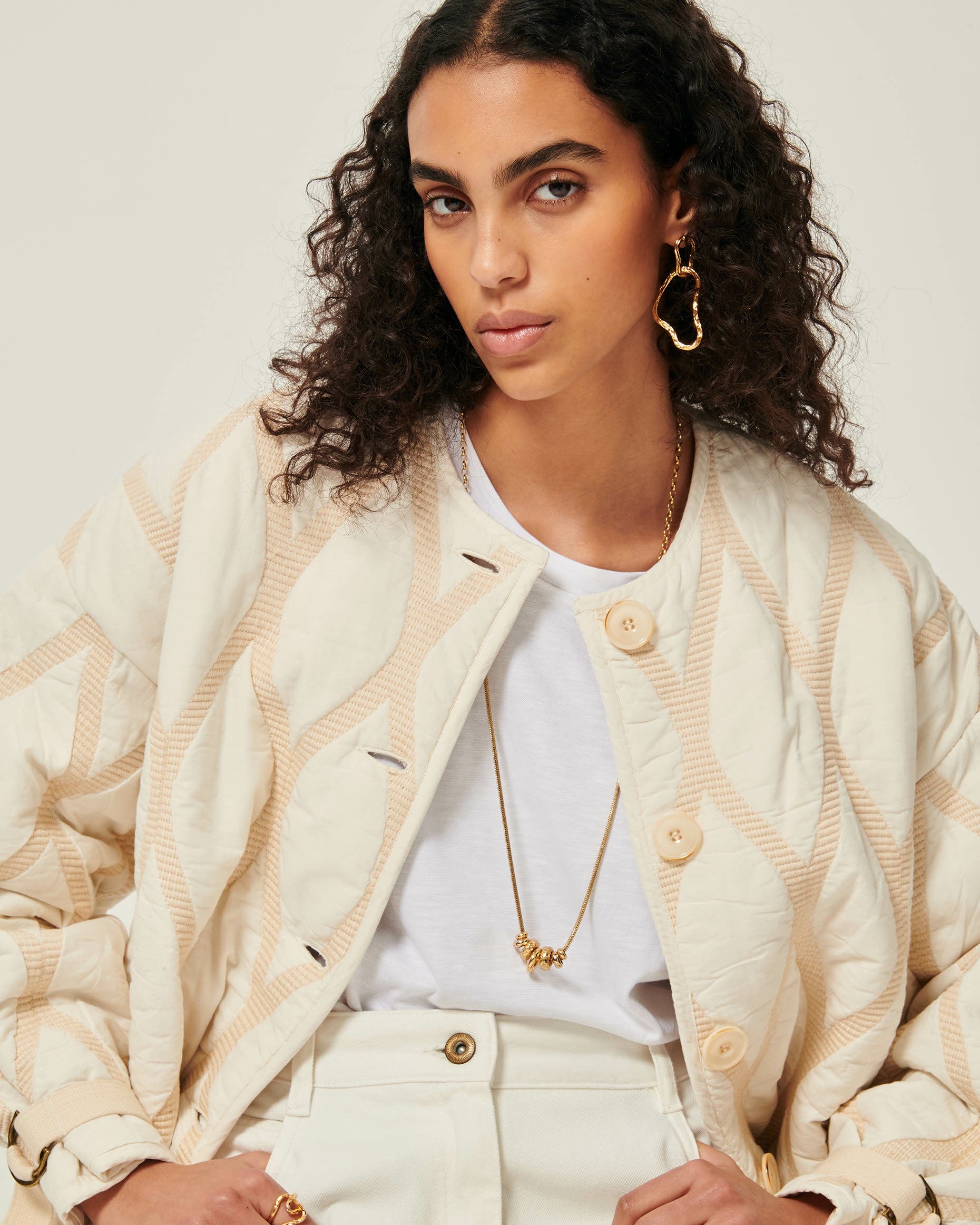 Women ARTESANA Fleur De Sel | Jacket