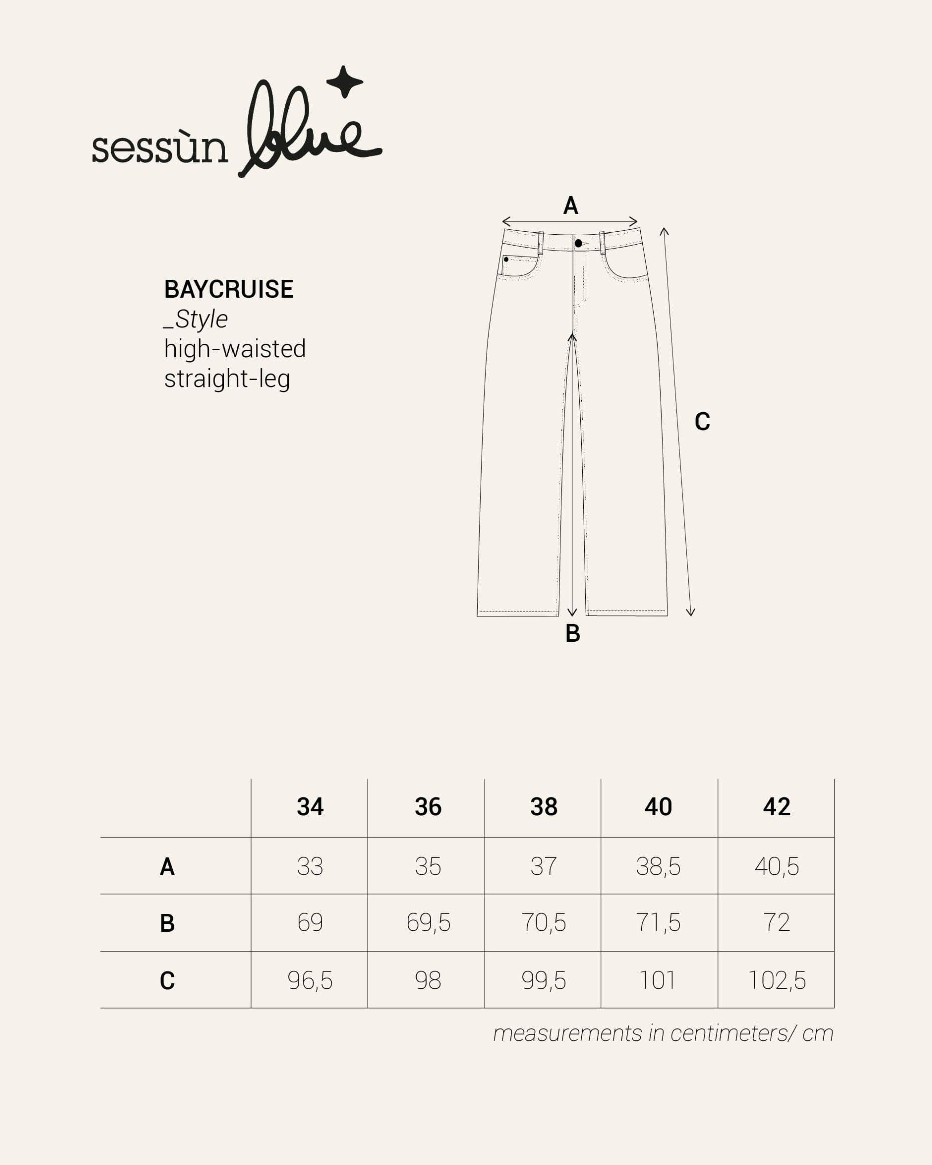 Women BAY CRUISE Mineral Blue | Jeans