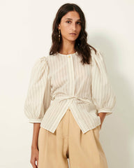 Women GEORGIA Sandcream | Blouse
