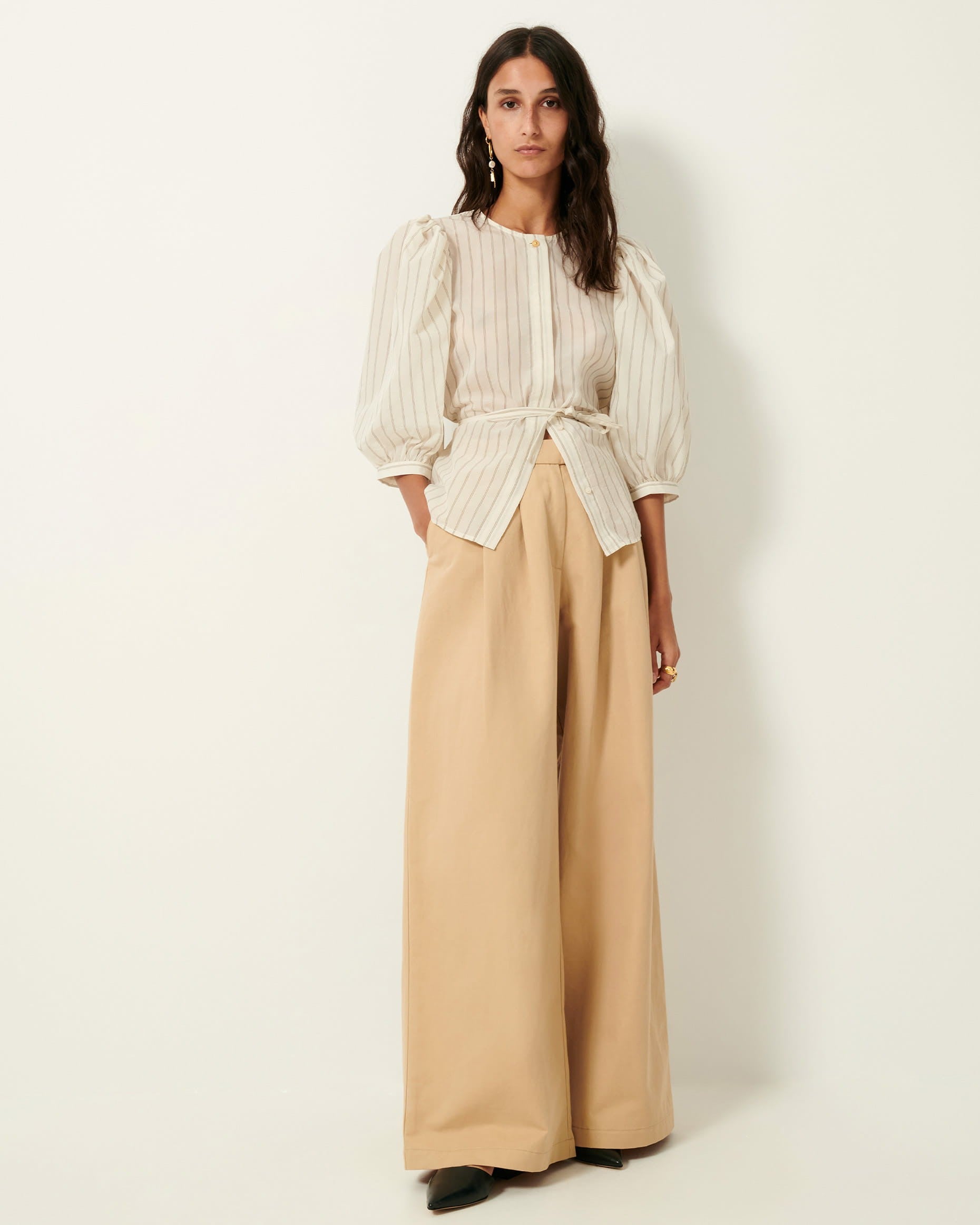 Women GEORGIA Sandcream | Blouse
