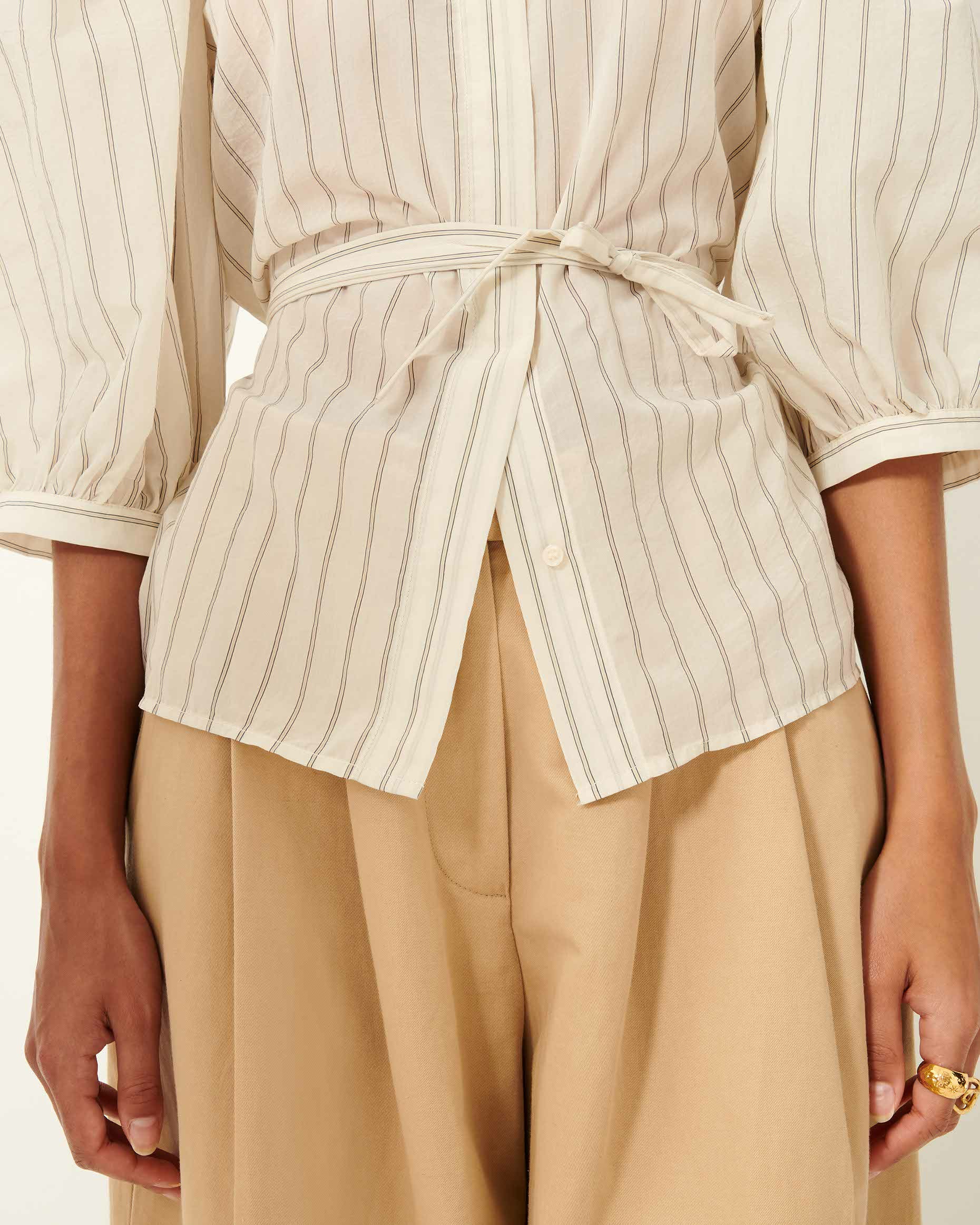 Women GEORGIA Sandcream | Blouse