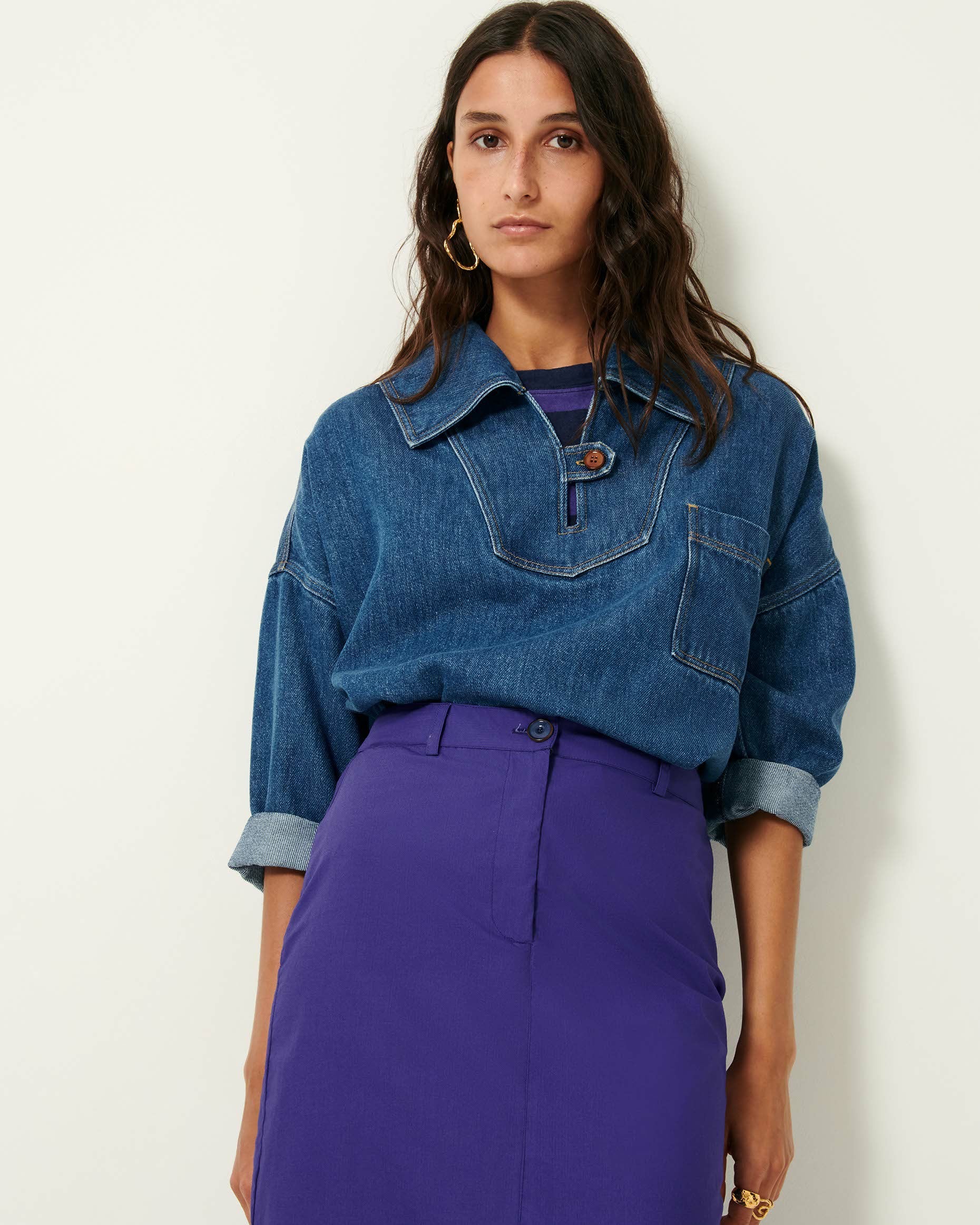 Women JUNE Venezia Blue | Skirt