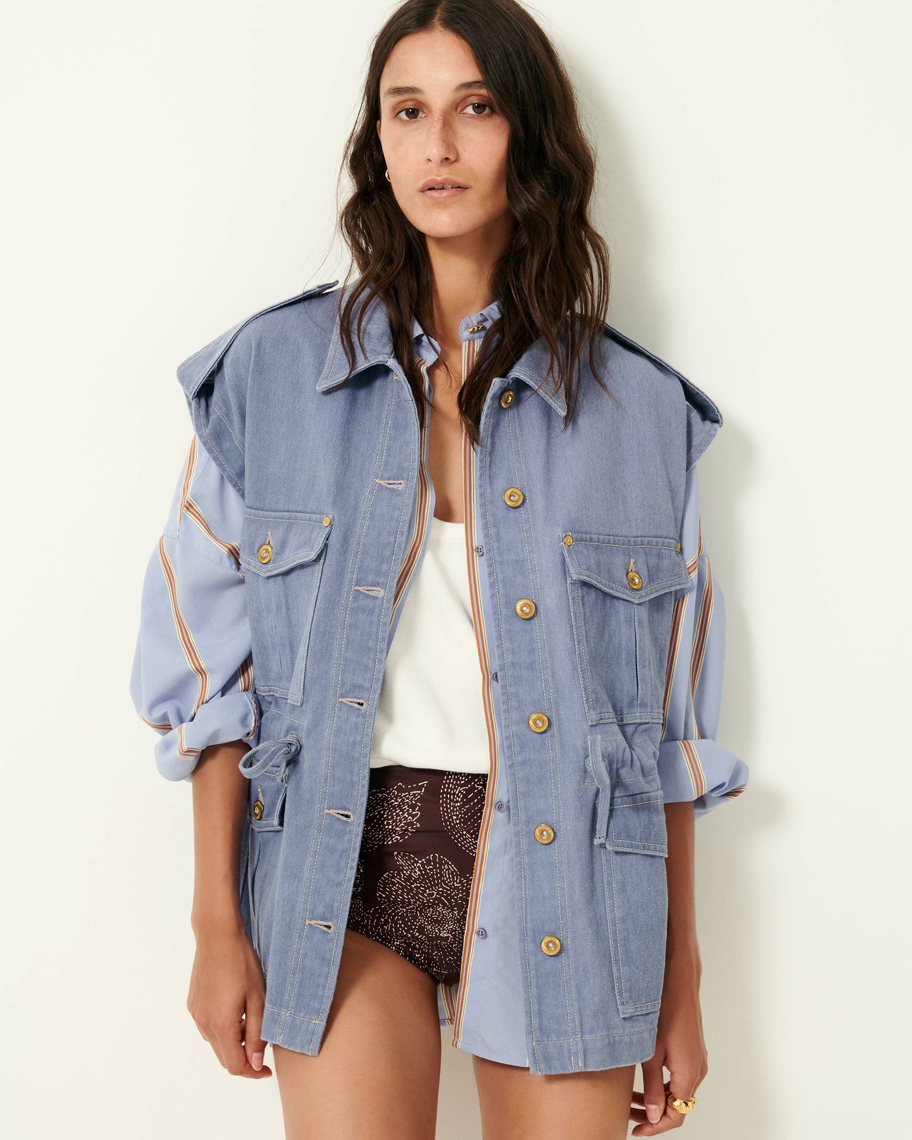 Women HONDURAS Mineral Blue | Jacket