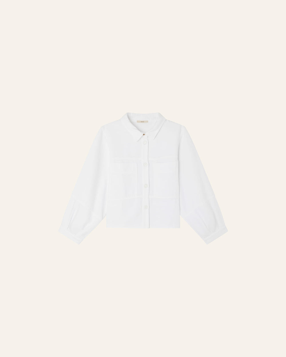 Women LEONE Optical White | Overshirt