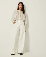 Women LUCY H Whiblack | Blouse