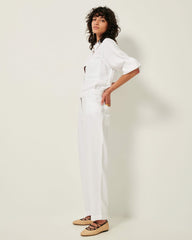 Women NICA Optical White | Pants