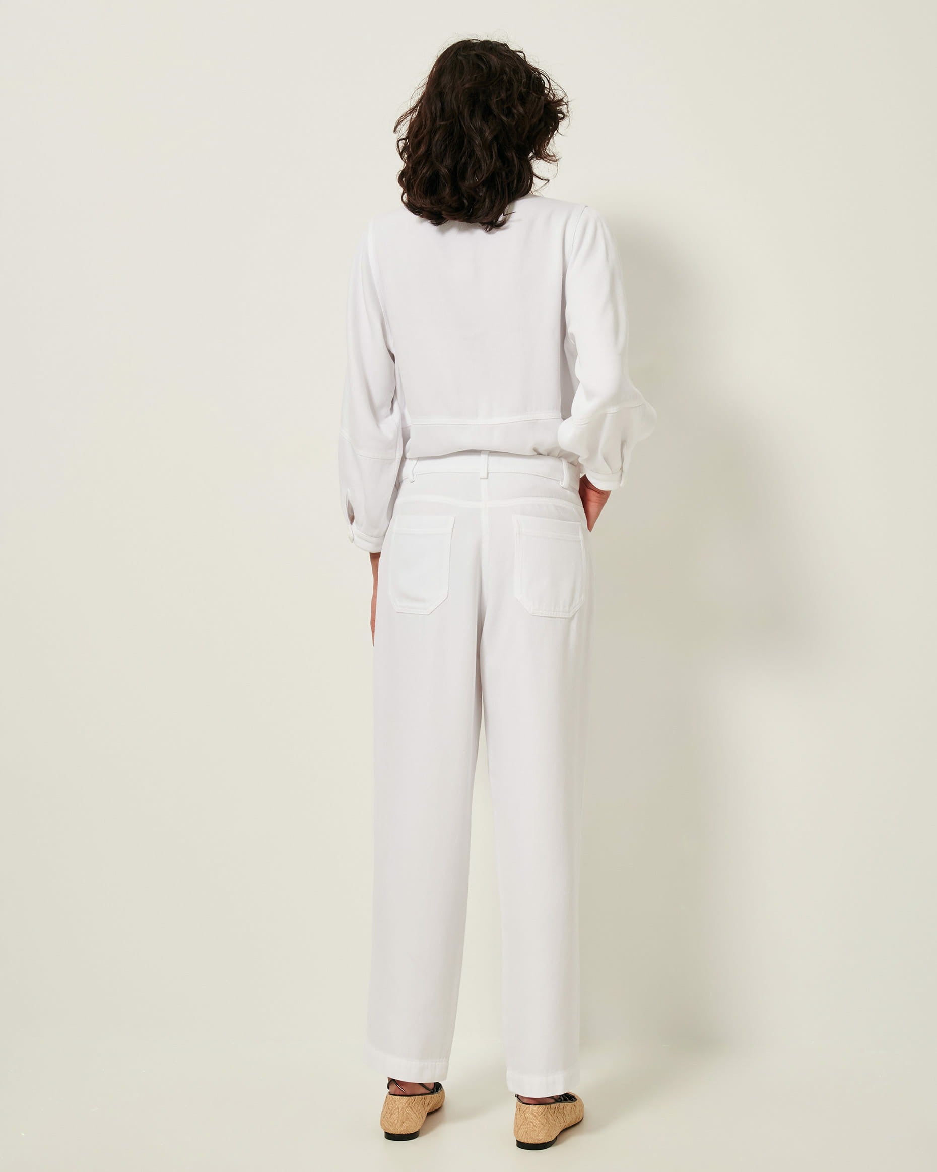 Women NICA Optical White | Pants