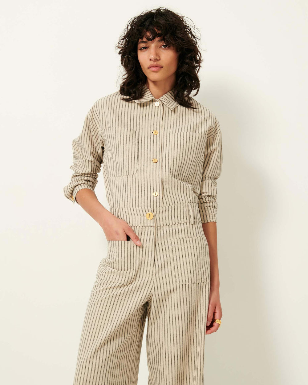 Women NOTTERI Sandblack | Overshirt