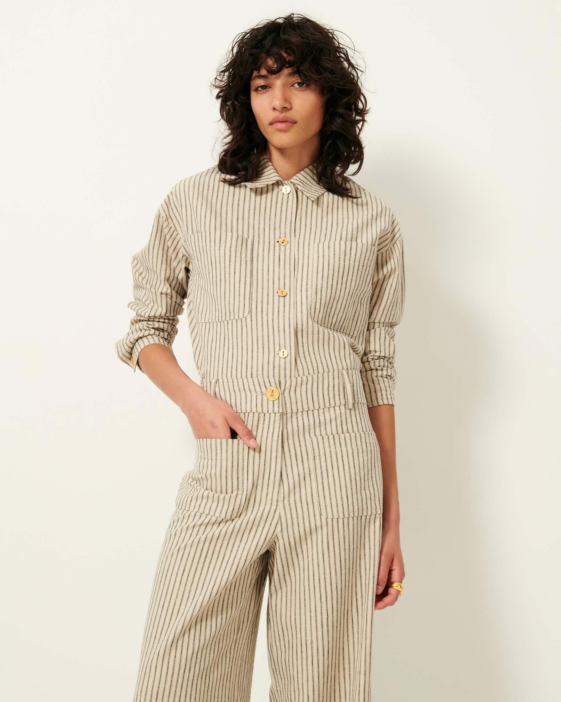 Women NOTTERI Sandblack | Overshirt
