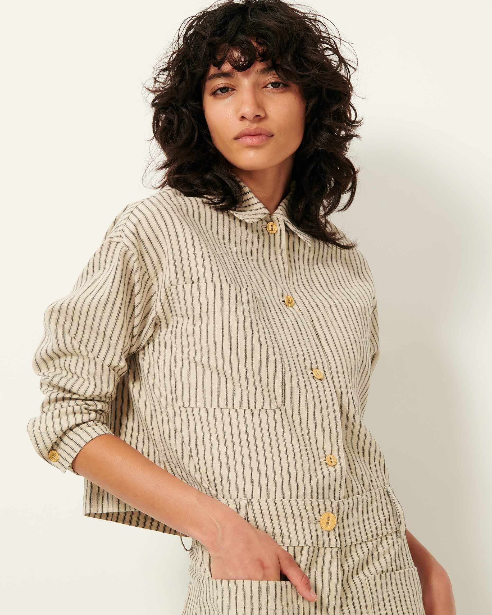 Women NOTTERI Sandblack | Overshirt