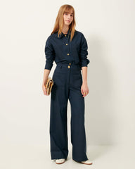 Women NOTTERI Worker Blue | Overshirt