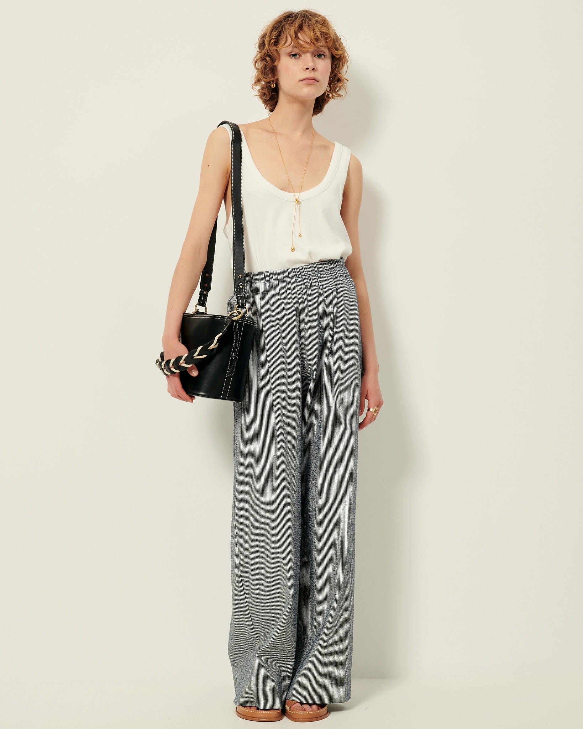 Women RIDOOSEER Coutil Blue | Pants