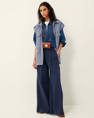 Women RIDYE Bleu de Chine | Trousers