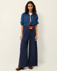 Women RIDYE Bleu de Chine | Trousers