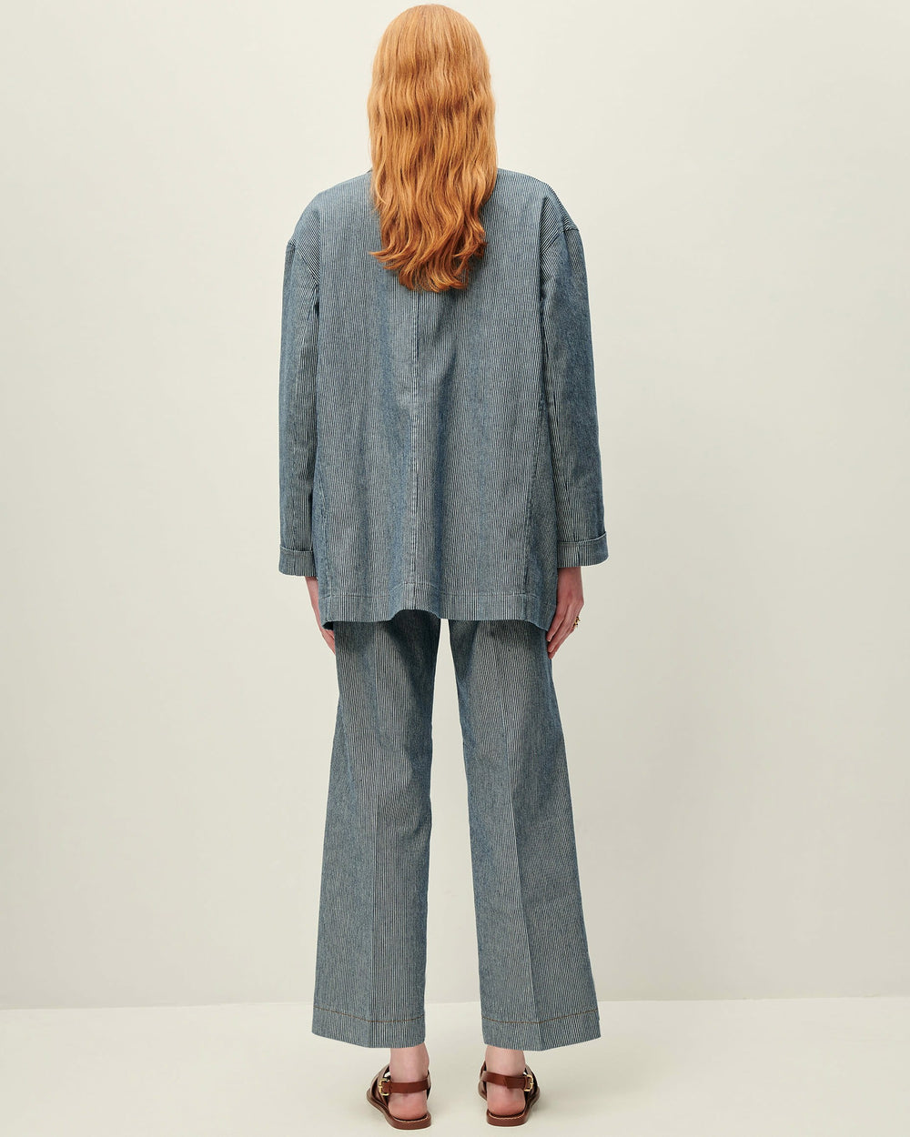 Women TRANI Coutil Blue | Jacket