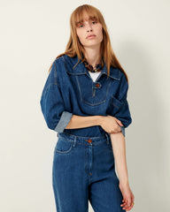 Women VERONE Denim Blue | Jacket