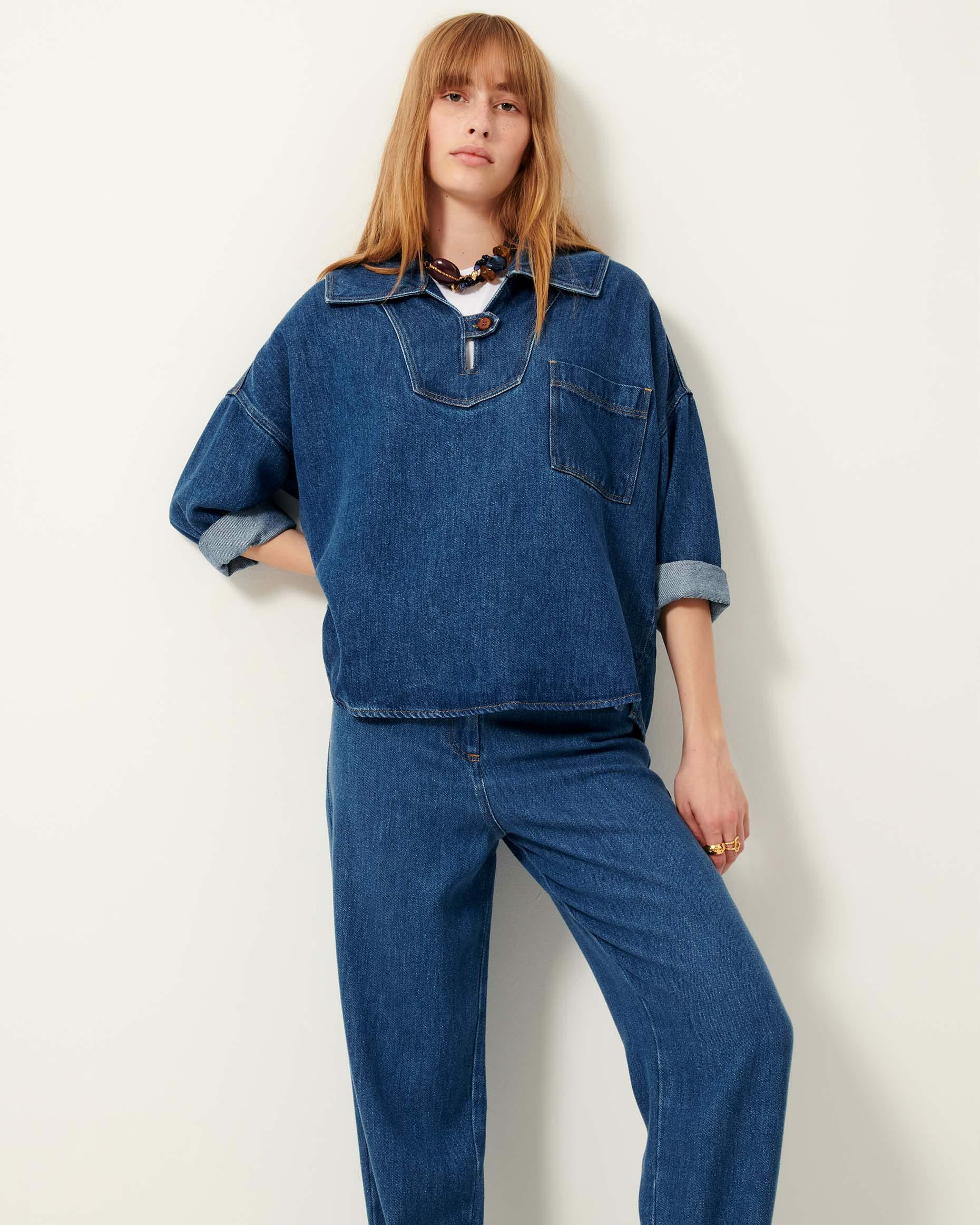 Women VERONE Denim Blue | Jacket
