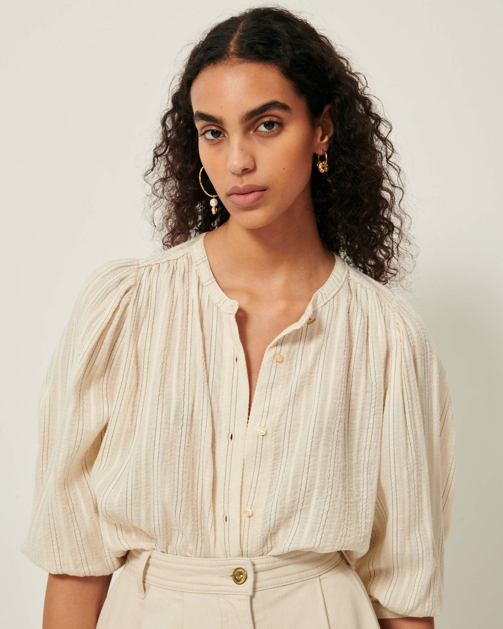 Women A VIEW Sandcream | Blouse