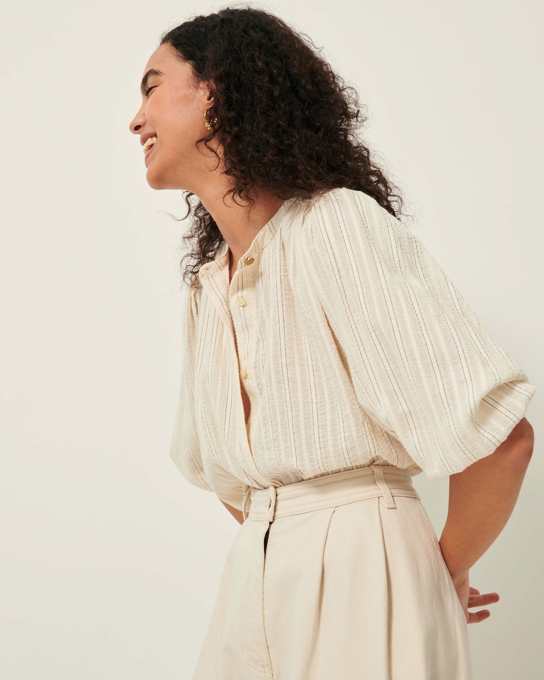 Women A VIEW Sandcream | Blouse