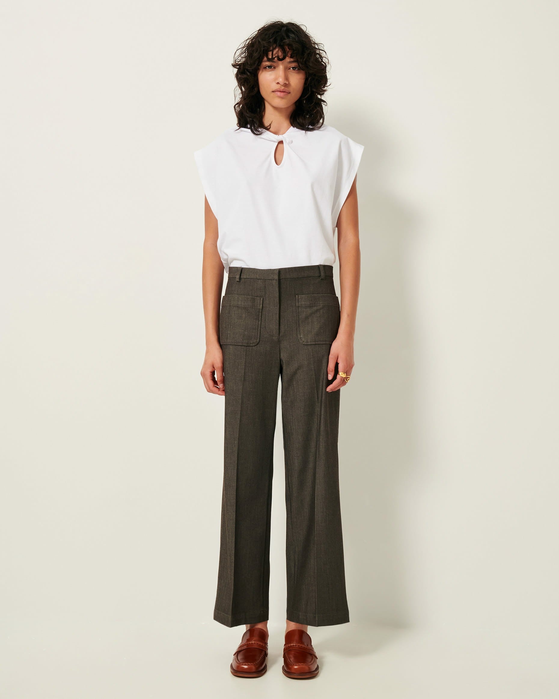 Women ALBERTAY Fusain | Pants