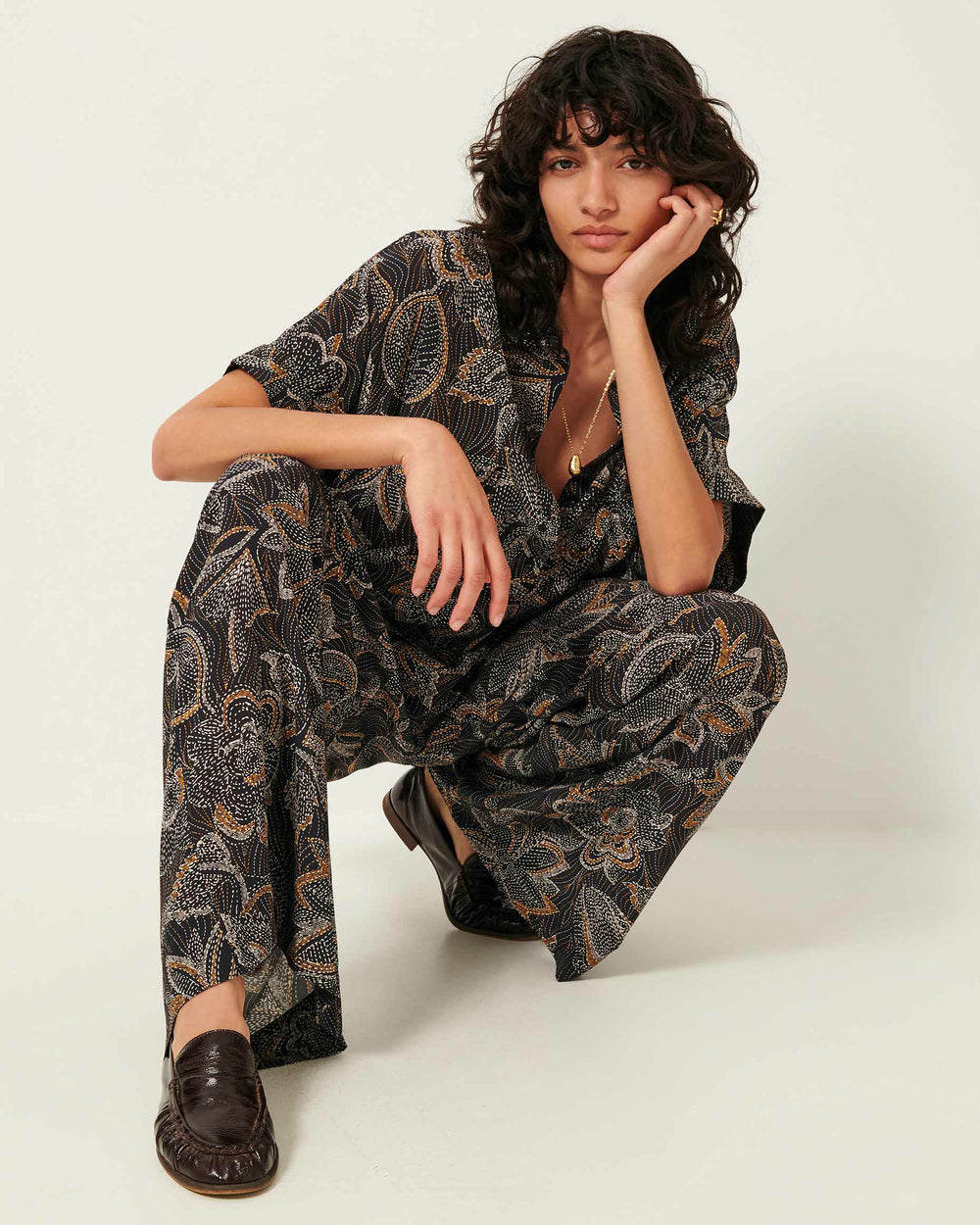 Women CHERYL Phantom Indobloom | Pants