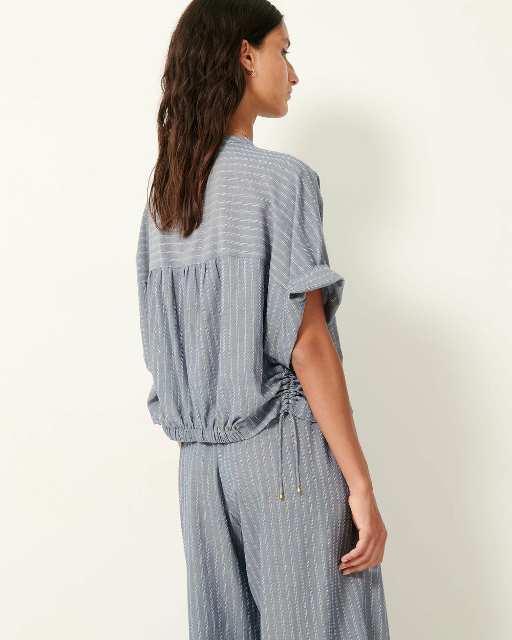 Women ISLA MIMIMA Chambray Blue | Pants