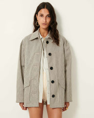 Women JOHELLO Coutil Whiblack | Jacket