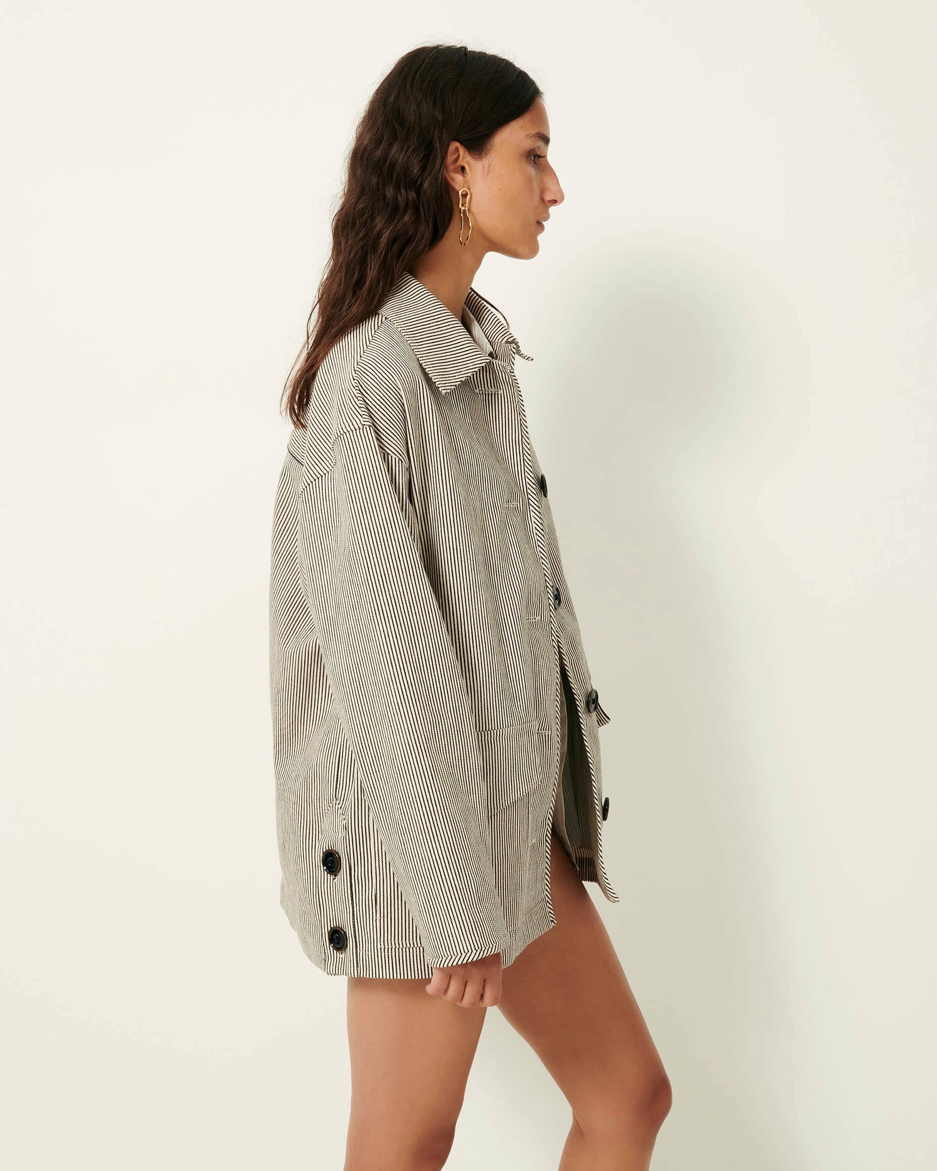 Women JOHELLO Coutil Whiblack | Jacket