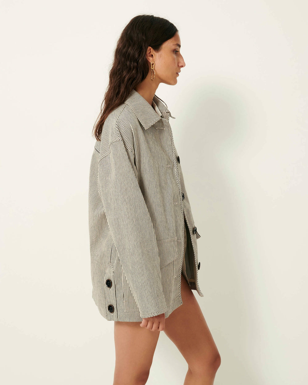 Women JOHELLO Coutil Whiblack | Jacket
