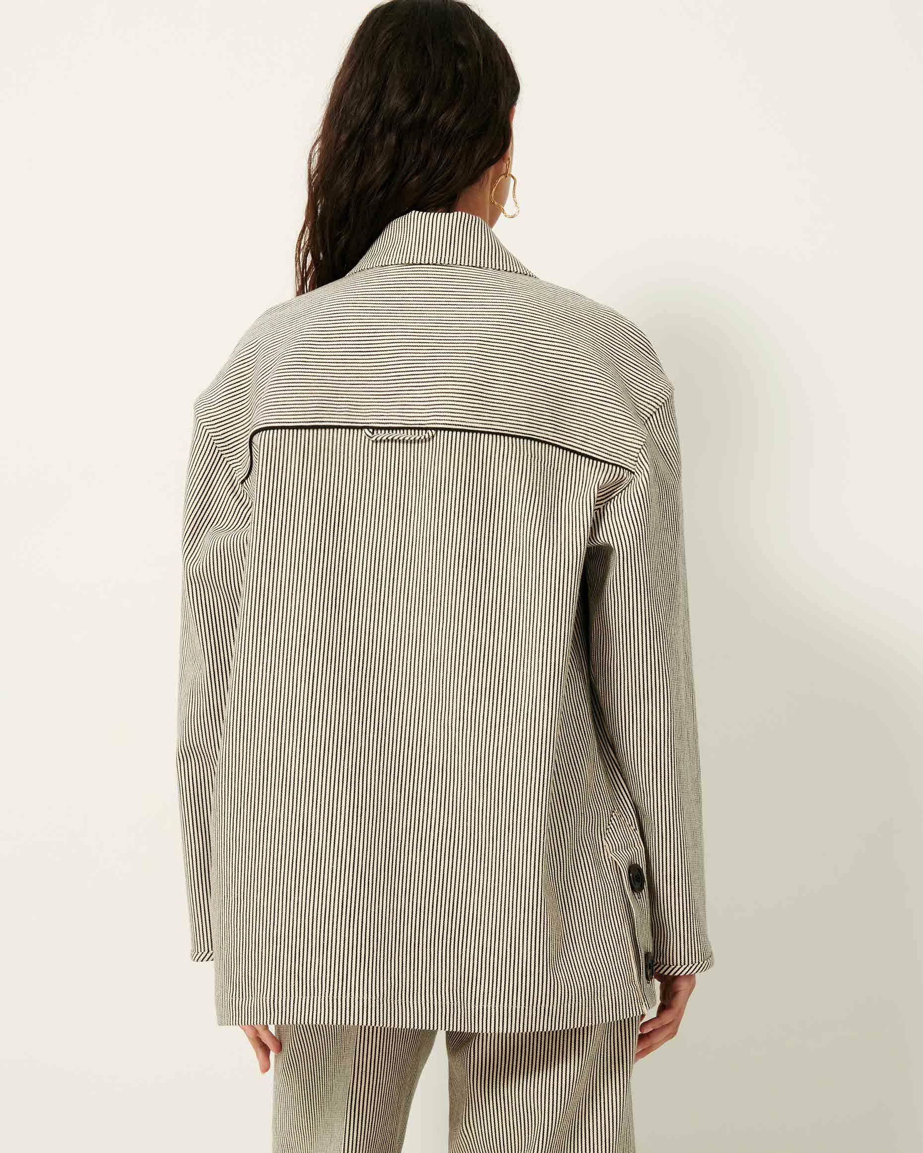Women JOHELLO Coutil Whiblack | Jacket