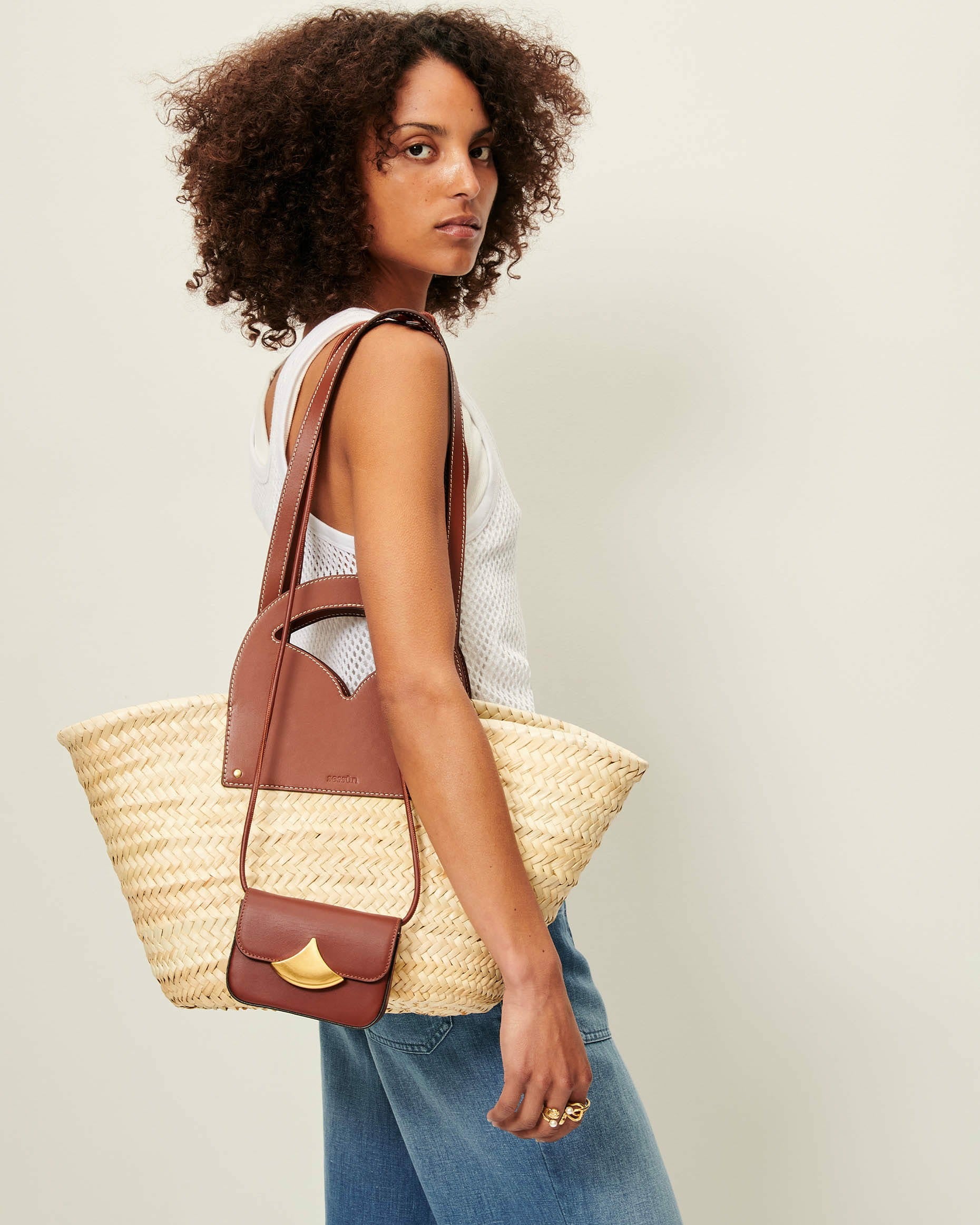 Women DIVIPA Natural | Basket bag