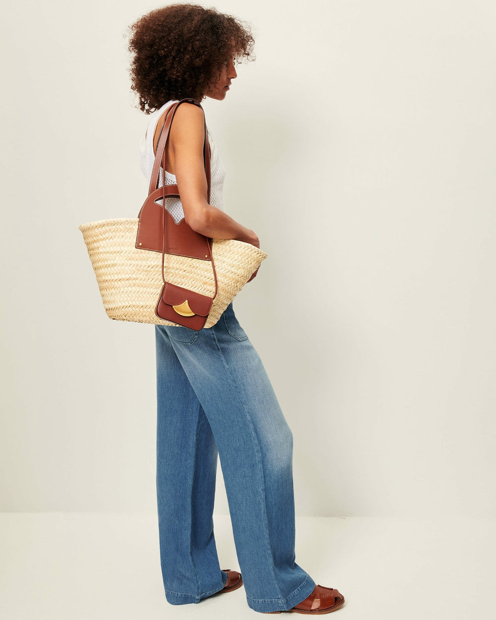 Women DIVIPA Natural | Basket bag