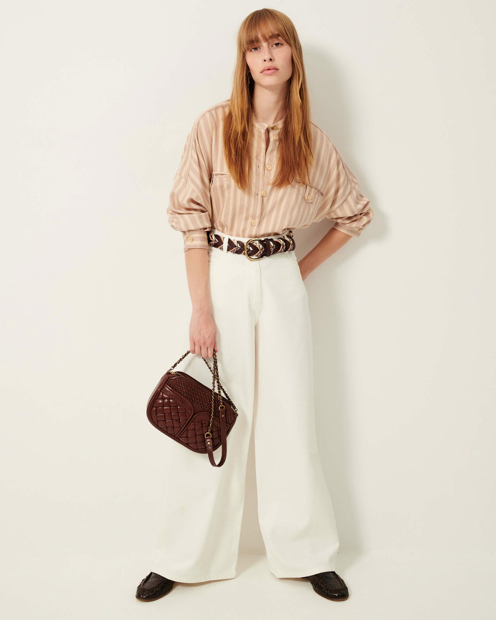 Women DIVINE BRAIDED Burgundy | Bag