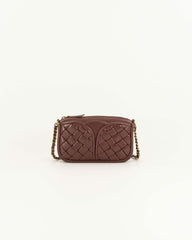 Women DIVINOU BRAIDED Burgundy | Bag