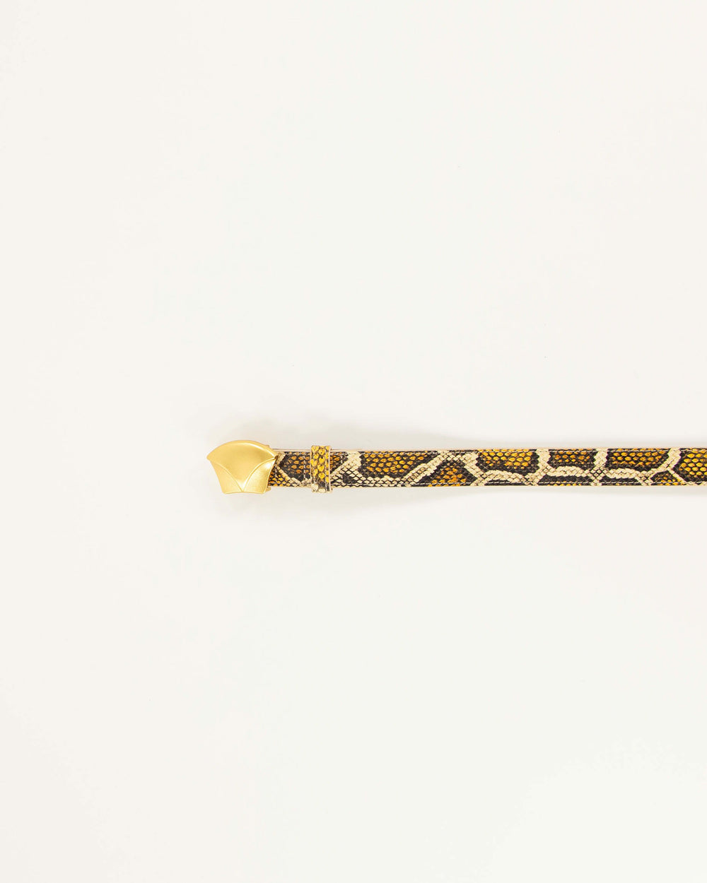 Women DIVILUZ Yellow Python | Belt