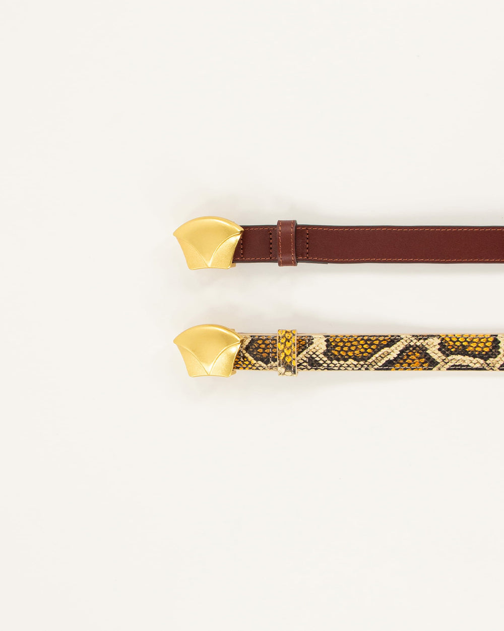 Women DIVILUZ Yellow Python | Belt