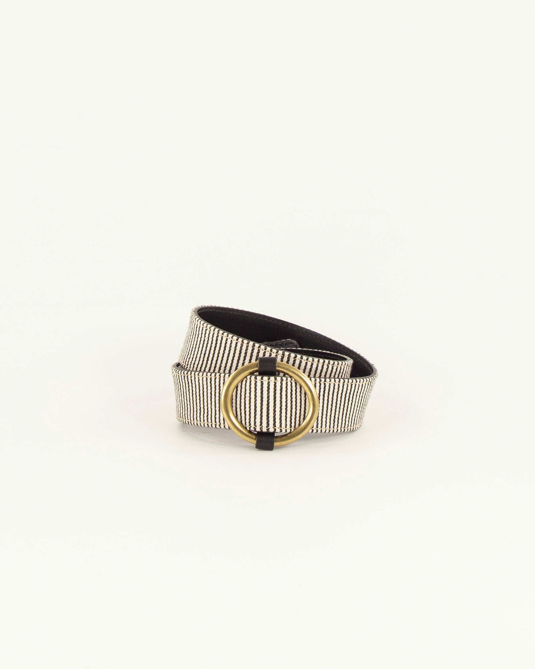 Women TISAO STRIPES Whiblack Stripes | Belt