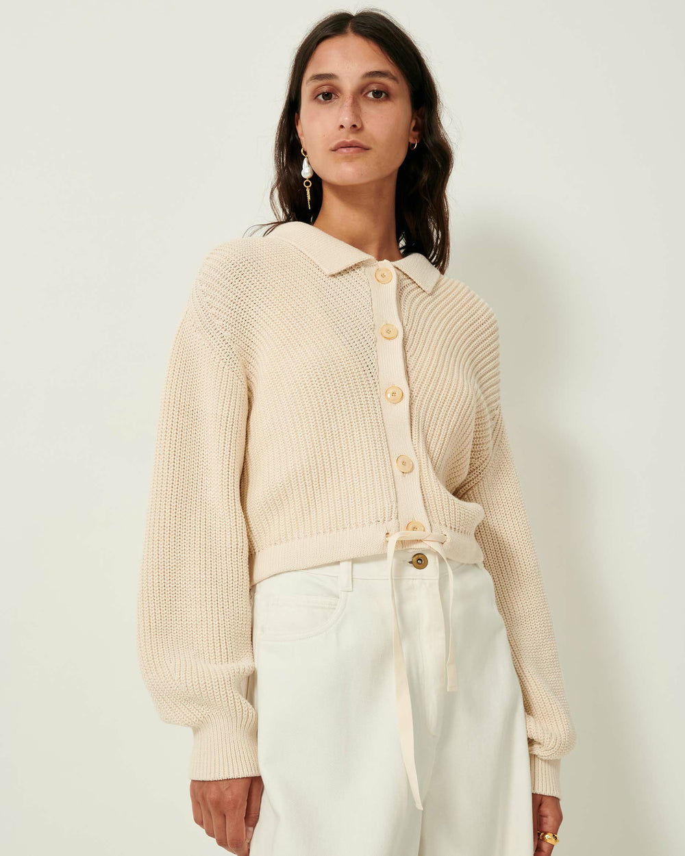 Women BONNY Fleur de Sel | Cardigan