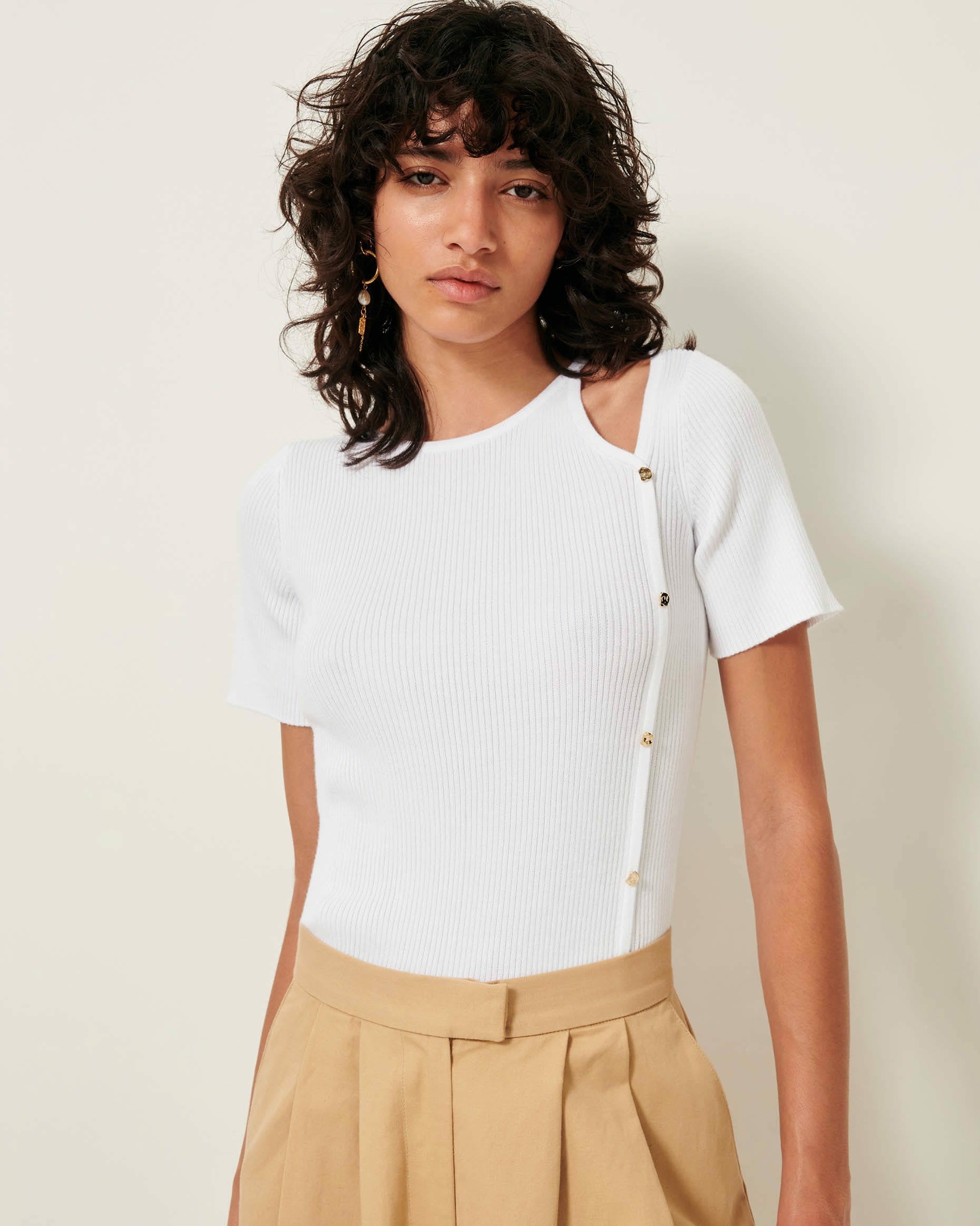Women CLARO Optical White | Top